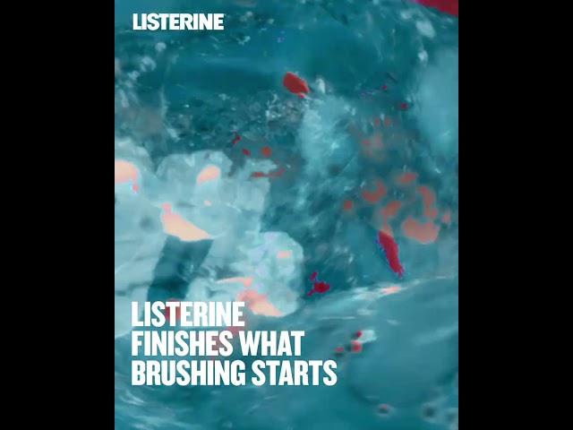 Complete the clean with LISTERINE®