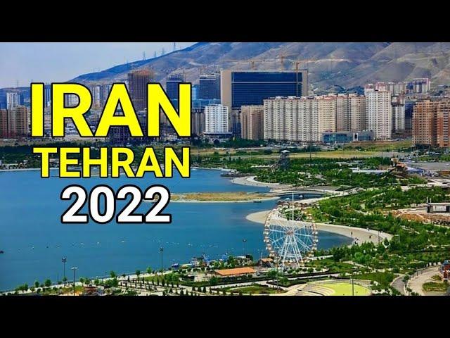 IRAN TEHRAN, Walking in the most beautiful artificial lake in the world in Tehran 2022