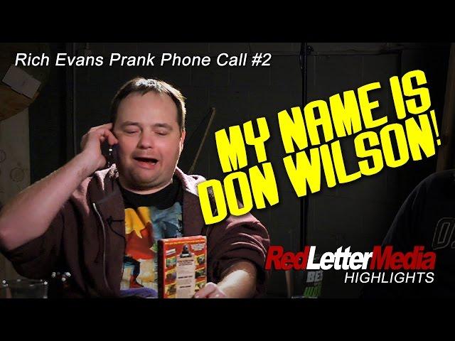 RLM Highlights: Rich Evans Prank Call #2