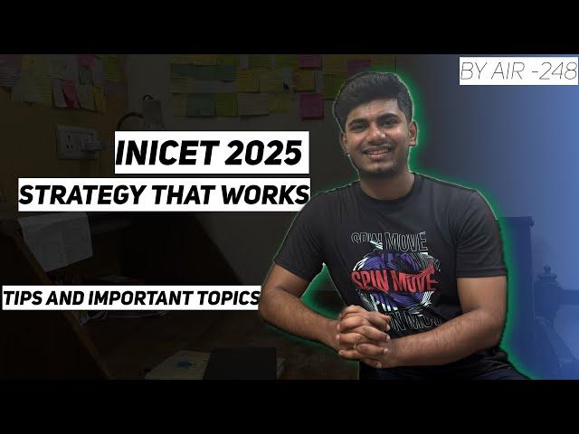 INICET 2025 IMPORTANT SUBJECTS AND TOPICS MUST KNOW