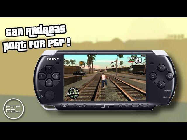 New Port : GTA San Andreas on the PSP !