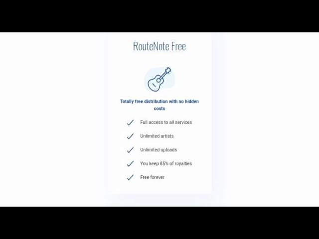 Routenote Music Distribution Plans And Pricing!!