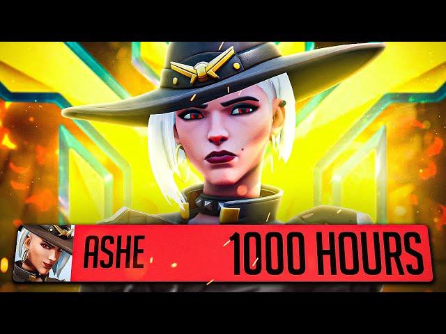 This is what 1000 HOURS of ASHE looks like in Overwatch 2!