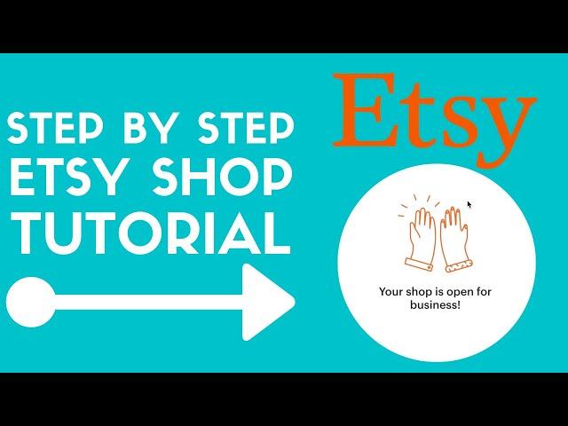 How To Start An Etsy Shop For Beginners | Etsy Store Setup Tutorial