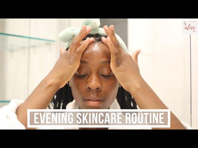 STAYCATION EVENING SKINCARE ROUTINE | SKINCARE ROUTINE FOR HYPERPIGMENTATION | byalicexo