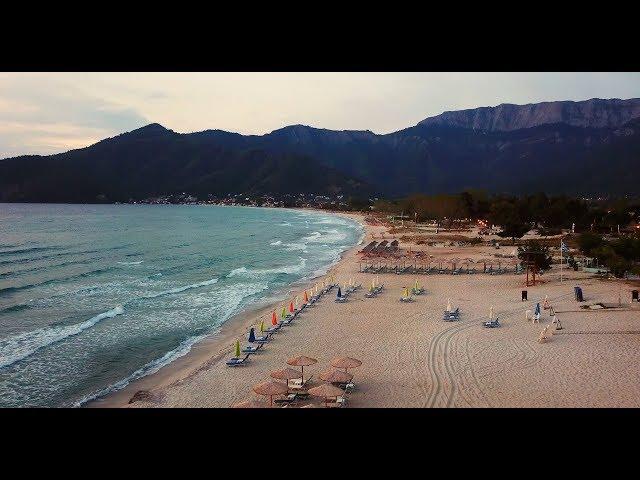 Hot summer of 2017 Thasos Θάσος drone video