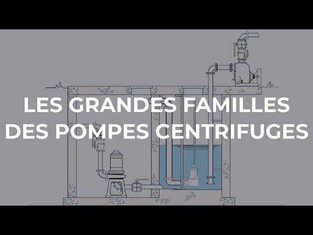 La Minute Hydraulique - Les grandes familles de pompes centrifuges