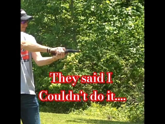 Gotta be quick with this trick shot.