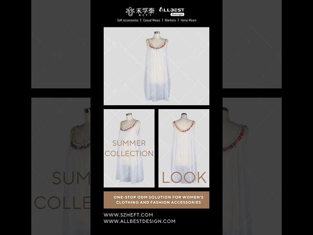 Summer collection custom clothing | Heft-Allbest Design | #fashion #odmfactory #fashionaccessories