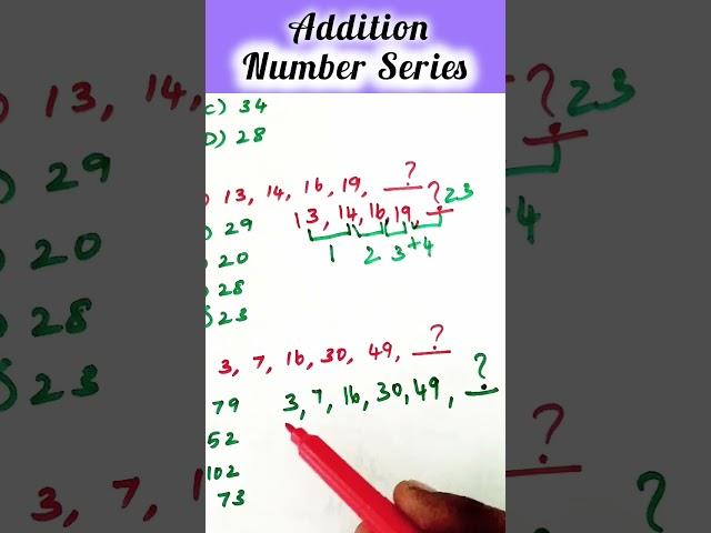Number Series| Tricks to Identify Addition Number Series |Aptitude & Reasoning@biotechnotebook