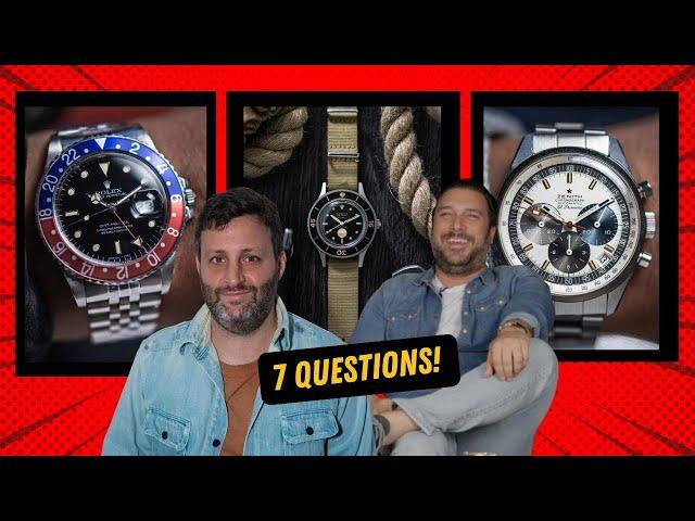 Vintage Watch Experts talk Cartier, best buys up to $10,000 and building buying networks!