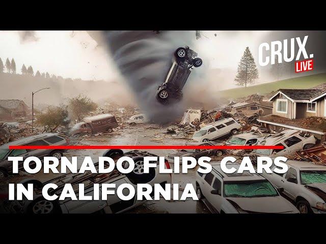 US News Live | California Tornado Live | Rare California Tornado Live | Tornado Hits Santa Cruz