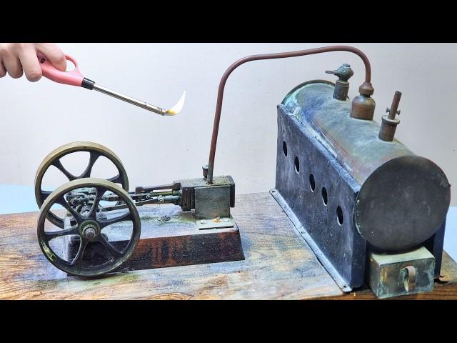 1920's Live Steam Machine Restoration - The Machine That Powered an Era!