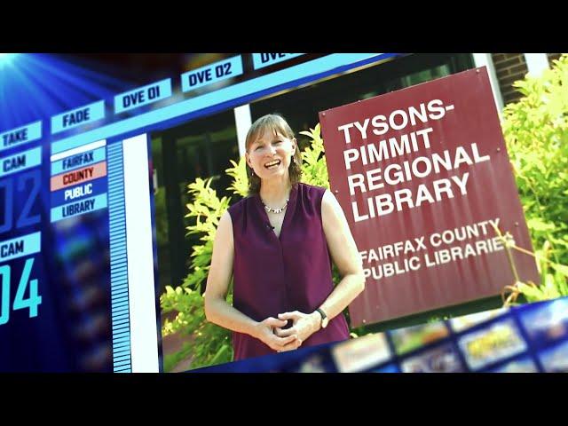 Channel 16 40th Anniversary Station ID: Fairfax County Public Library