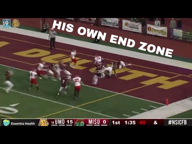 One of the Craziest Kick Returns You’ll Ever See | Minot State vs Minnesota Duluth 2019