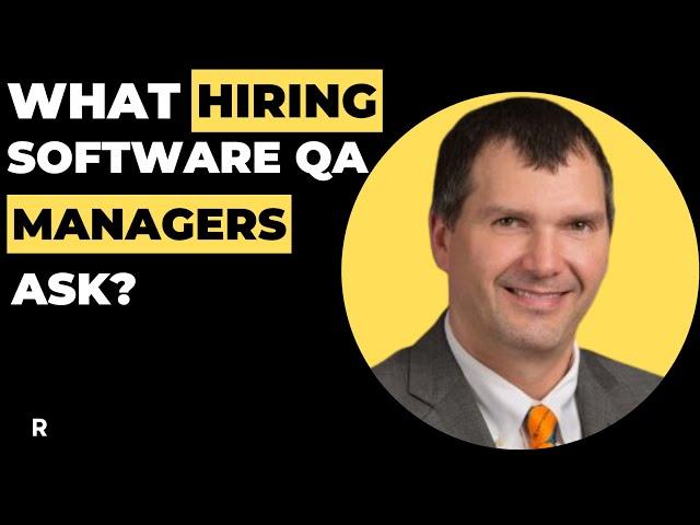 Mock Interviews for Software Testing Jobs in the US with the Director of QA