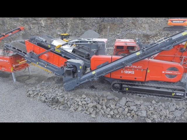 Steinexpo 2017 - TEREX Finlay Stand - Moerschen