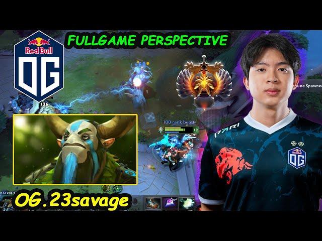 OG.23savage NP Carry Perspective FULLGAME Feat xNova Dota 2 pro Gameplay