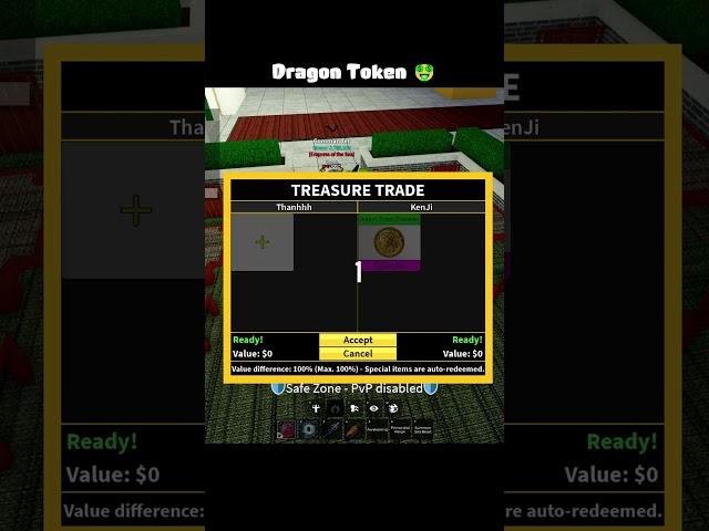 OMG Dragon Token  #bloxfruits #mizgos #roblox #bloxfruit