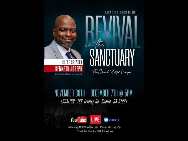 Revival in the Sanctuary: The Holy Place by Elder Kenneth Joseph