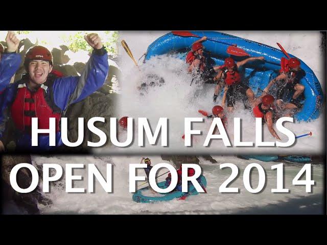 Husum Falls is Open! 2014 - ZooRaft