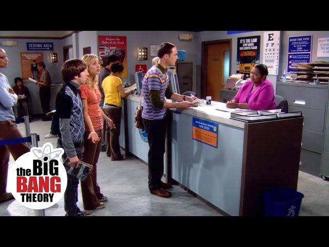 Sheldon Gets His Learner's Permit | The Big Bang Theory