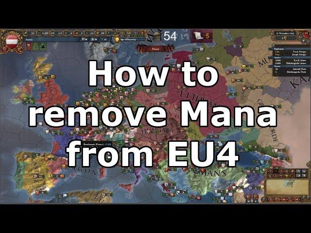 How to Remove Mana from EU4