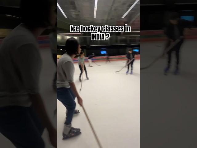 Learn to play ice hockey in india #trendingshorts #icehockey #ytshorts #iskate #iceskating #coaching