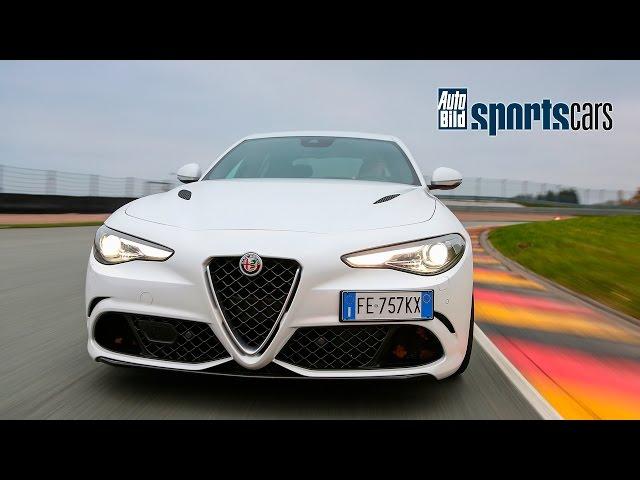 Alfa Romeo Giulia QV: Italo-Limo mit 510 PS im Fahrbericht / Review / Test - AUTO BILD SPORTSCARS