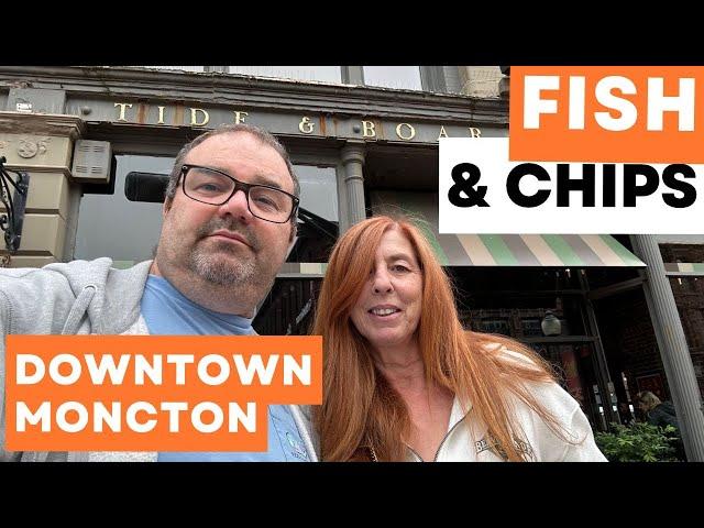 Fish & Chips Downtown Moncton - Tide & Boar Gastropub On Main Street