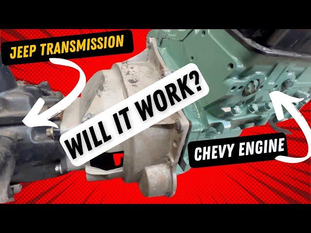 Willys Jeep CJ5: Can I put a 4.3L Chevy In It? On the Cheap? Sort Out the Flywheel & Clutch Ep145