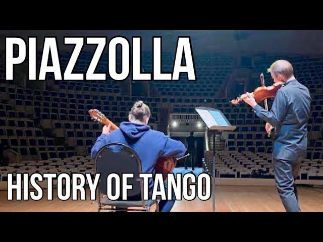 History of Tango | Astor Piazzolla |Artyom Dervoed & Nikita Borisoglebsky