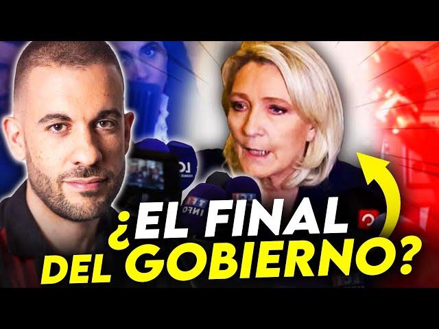 LE PEN ANUNCIA que TUMBARÁ al GOBIERNO ESTE MIÉRCOLES | Actualidad con Vaquero