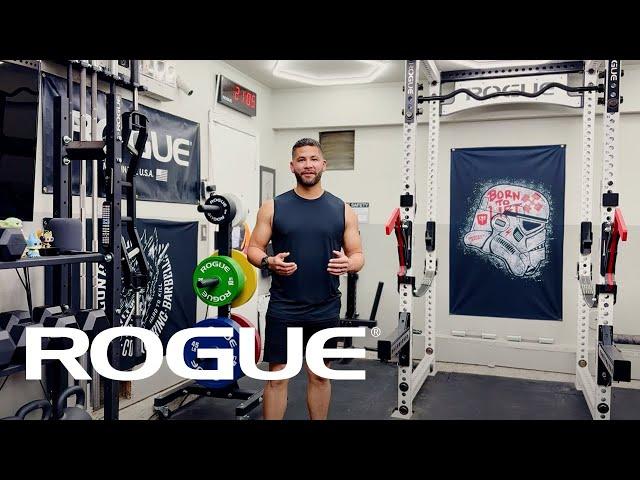 Rogue Equipped Garage Gym Tour - Steve in Simi Valley, CA