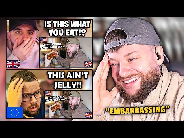 British Guy Reacts to Reactors Roasting My PB&J DISASTER