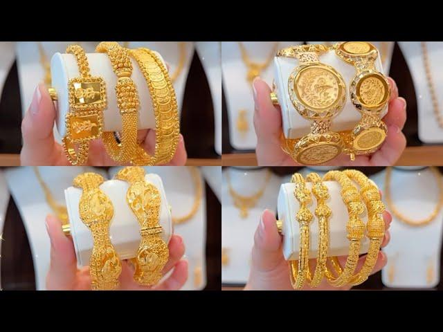 Gold bangle design/Gold bracelet/ #gold #jewellery#viral  #fashion/چوری طلا/مدل جدید النگو طلا