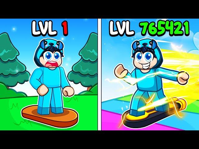 Unlocking MAX SPEED in HOVERBOARD Simulator ROBLOX!