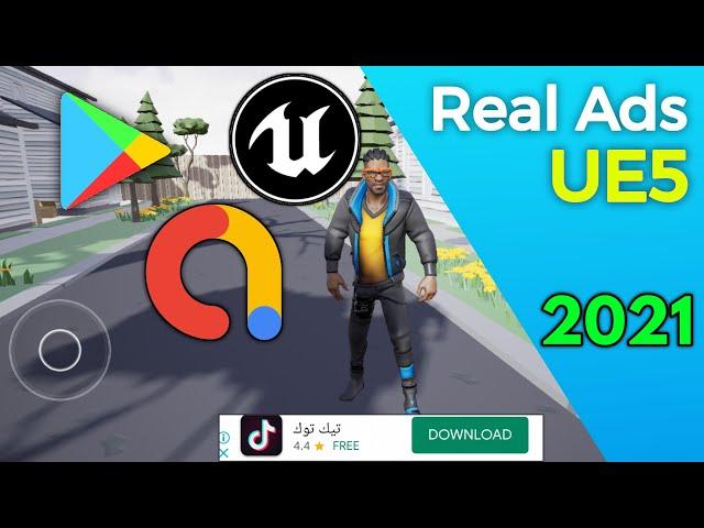 Unreal Engine  Google Admob + Unreal Engine Monetize Game Real Ads With Proof UE5 Mobile Ads Google