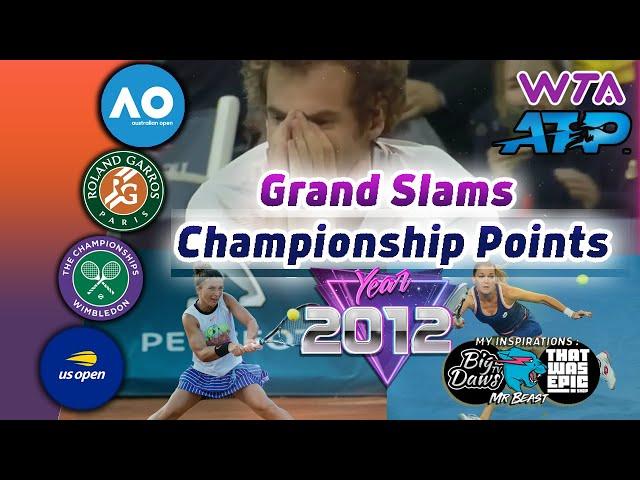 2012 Grand Slams ATP & WTA Championship Points