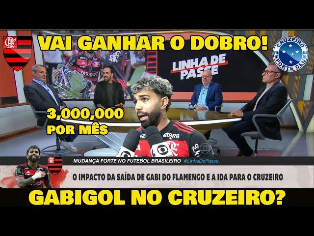 GABIGOL DE SAÍDA DO FLAMENGO! E DEVE GANHAR O DOBRO NO CRUZEIRO?