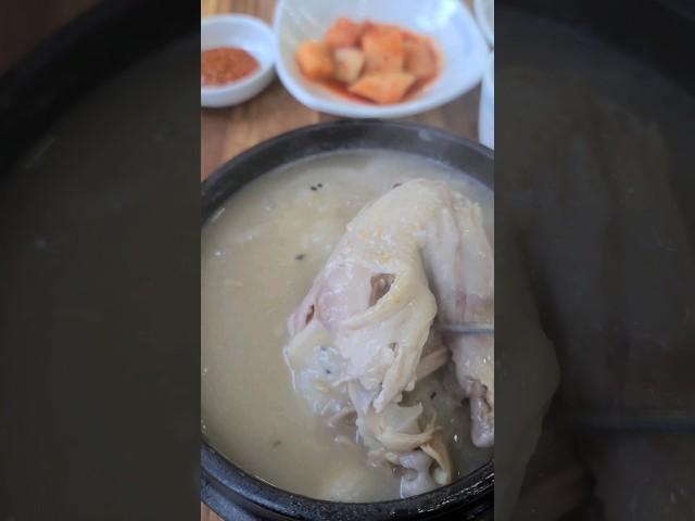  평일 낮에도 사람이 많은 송화 건강 삼계탕 김포 통진 마송 맛집