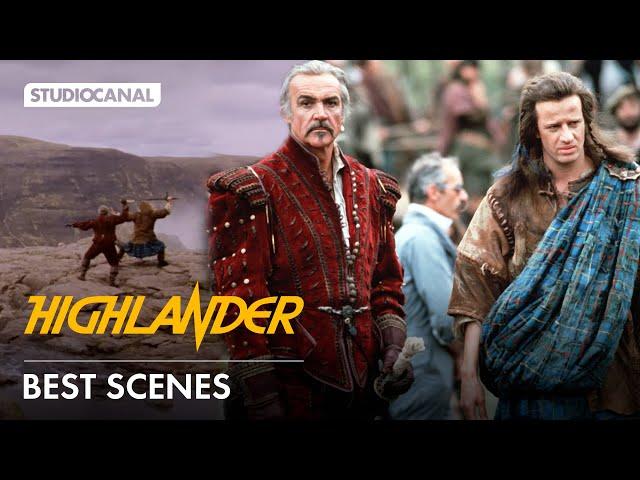 HIGHLANDER | Best Scenes starring Sean Connery and Christopher Lambert