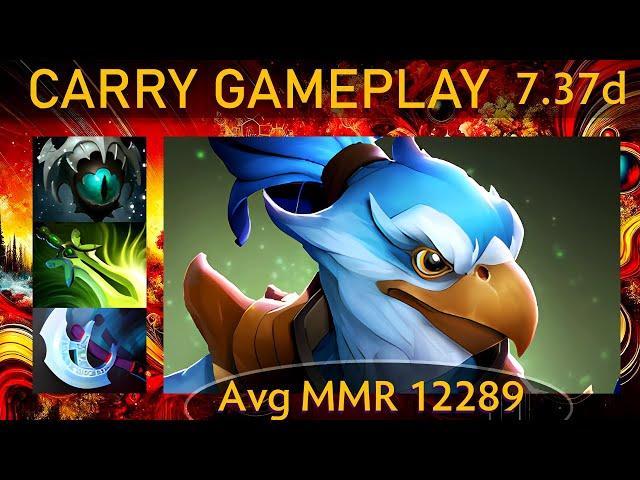 ⭐ 7.37d Focus Kez |K+A-D - 35 KP - 76%| Carry Gameplay - Dota 2 Top MMR