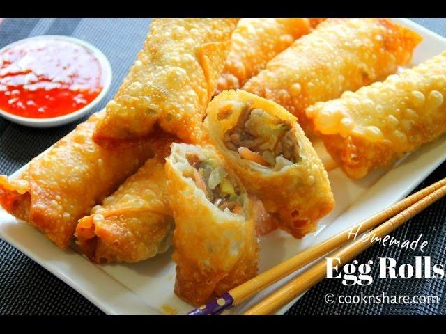 Homemade Egg Rolls