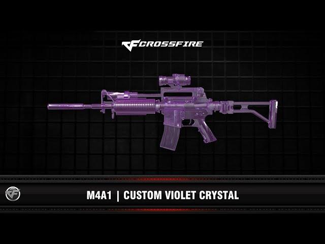 CF : M4A1 | Custom Violet Crystal