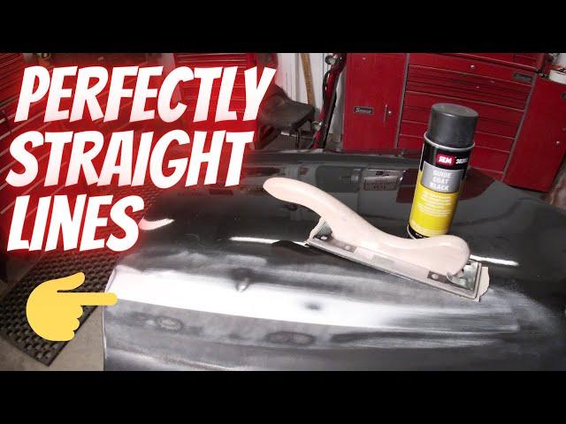 How To Get A Straight Line In Bondo