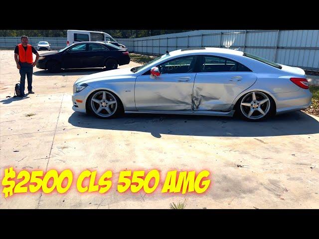 Buying A Wrecked Mercedes Benz CLS550 From Copart For $2500