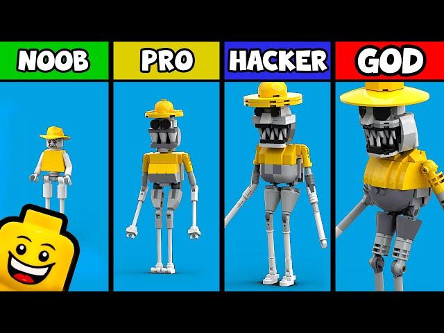 LEGO Zoonomaly: Building Zookeeper (Noob, Pro, Hacker, and God)