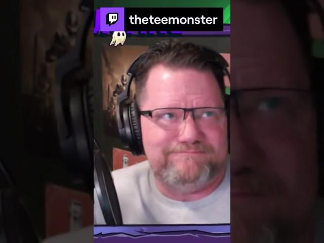 When someone like @DougDoug raids you, you best be ready to say "Hi!" | theteemonster on #Twitch