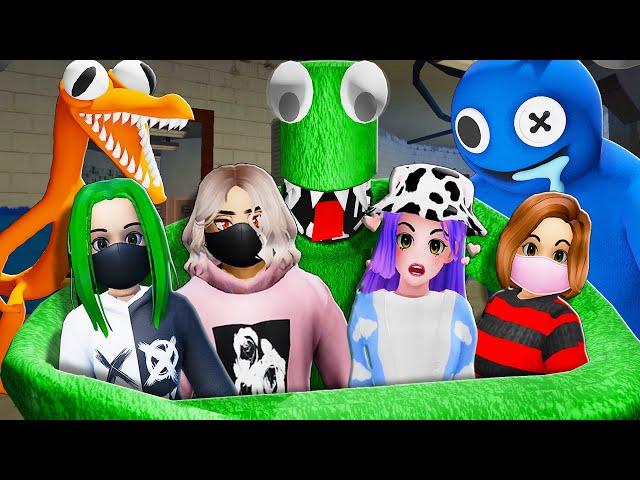 ПРИШЛИ В РАДУЖНЫХ ДРУЗЕЙ КАК В РЕАЛЬНОЙ ЖИЗНИ! Roblox Rainbow Friends